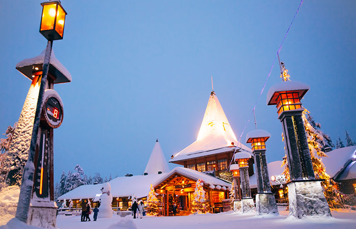 Santa Claus Village in Rovaniemi, the Official Hometown of Santa Claus