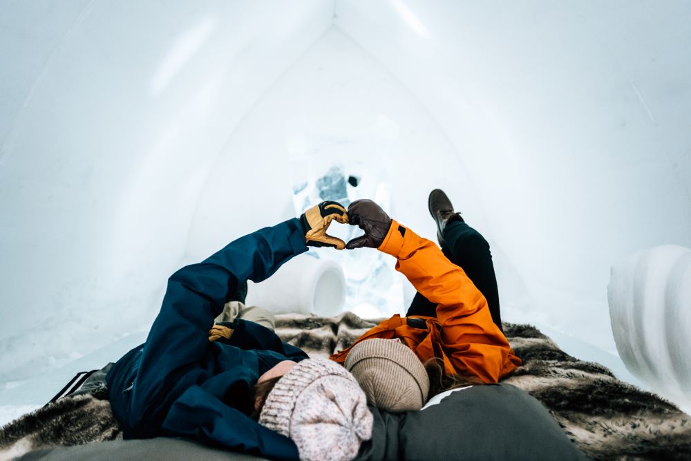 Arctic SnowHotel & Glass Igloos, Snow Suite, Rovaniemi, Lapland, Finland