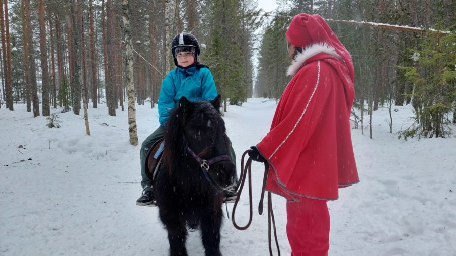 Pony riding