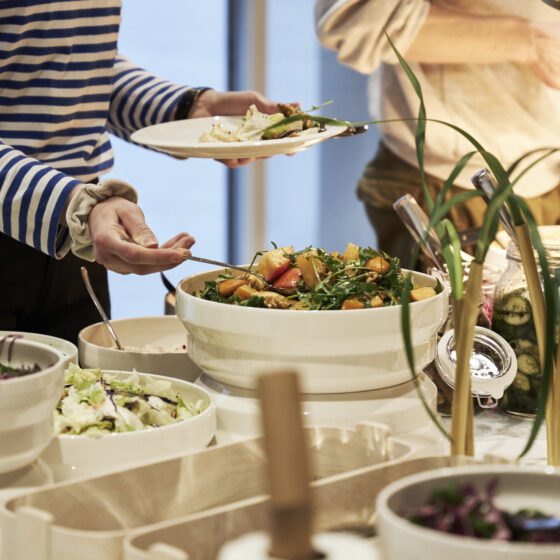 Lunch at Arktikum Cafe in Rovaniemi, Lapland, Finland