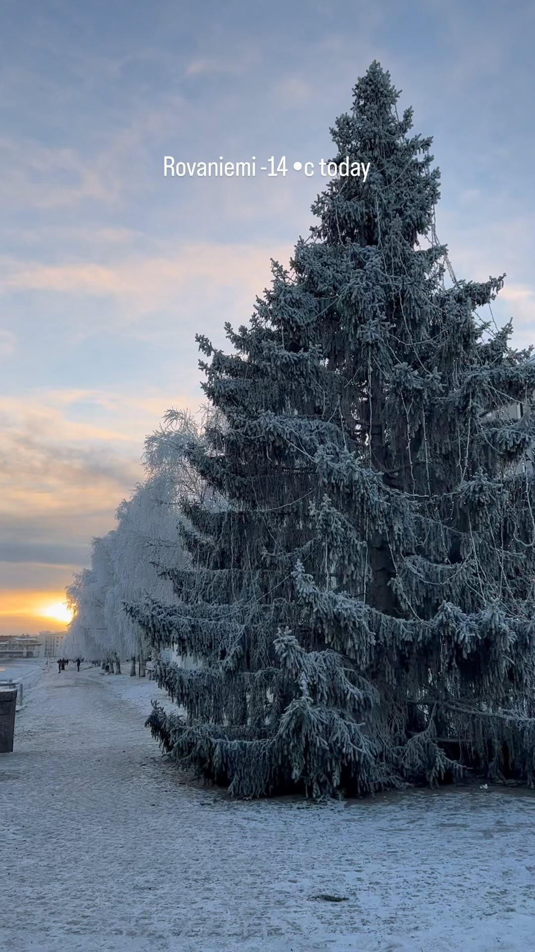 Cold and crispy winter day in Rovaniemi #visitrovaniemi #winter #winterwonderland #visitfinland #lapland
