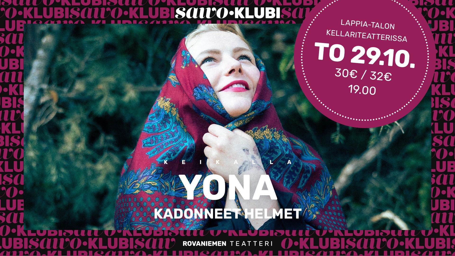 Saivo-klubi: Yona – Kadonneet helmet - tapahtuman kuva