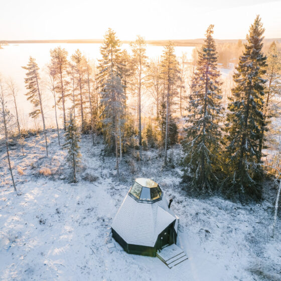 Apukka Resort Visit Rovaniemi Lapland Finland Snowy November