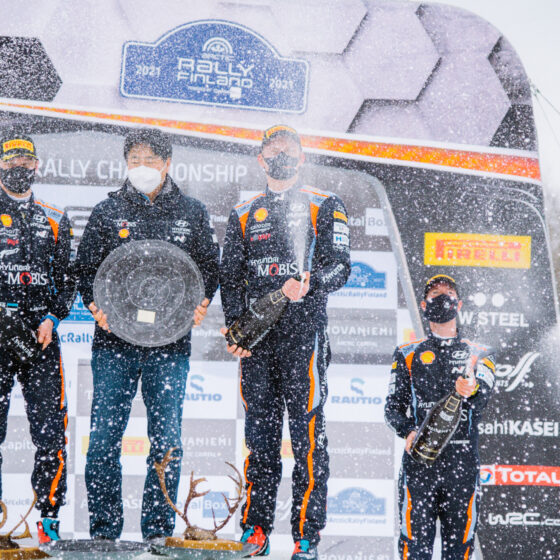 Arctic Rally Finland Visit Rovaniemi the podium (4)