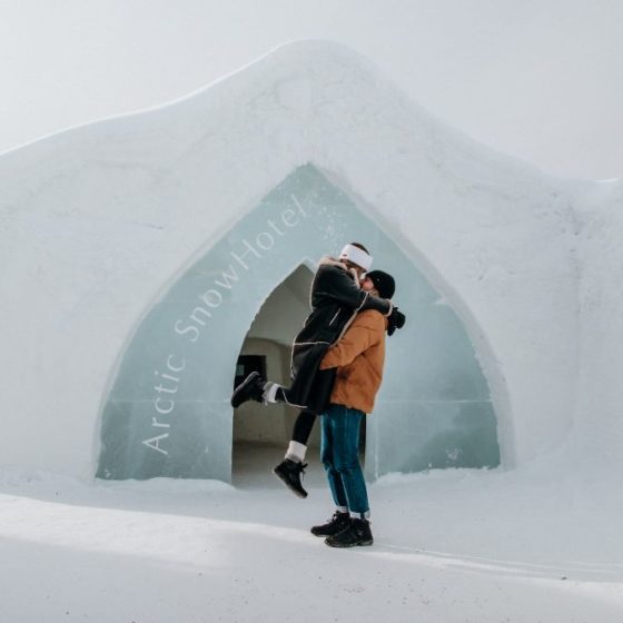 Arctic SnowHotel & Glass Igloos, Rovaniemi, Lapland, Finland