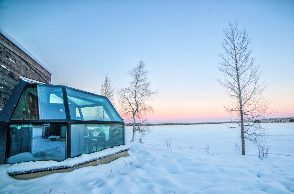 Arctic Fox Igloos in Ranua, Lapland, Finland