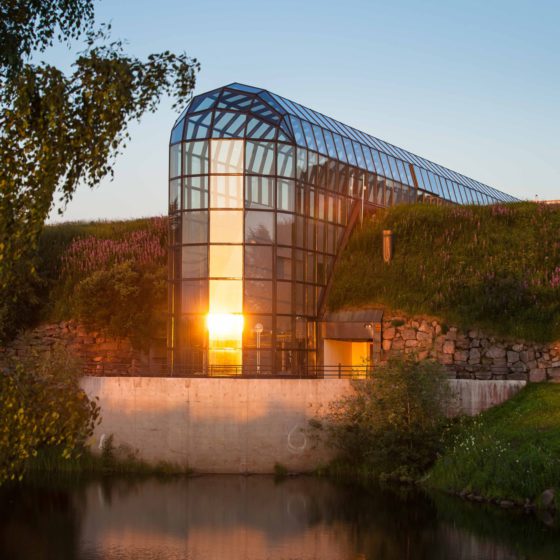 Arktikum in the summer time, Rovaniemi Congresses