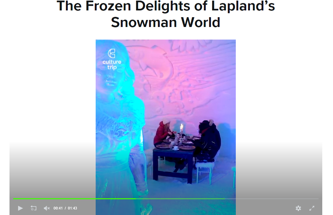 Culture trip in Rovaniemi Lapland Finland