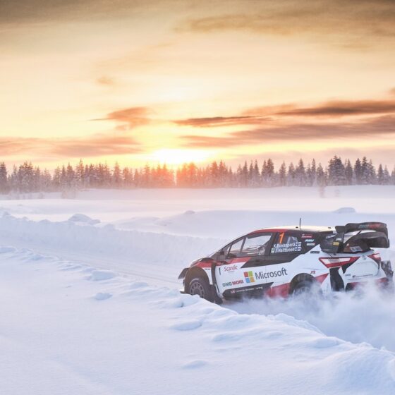 Ensimmäistä kertaa järjestettävä Arctic Rally Finland tuo Rovaniemelle Kalle Rovanperän ja muut MM-rallitähdet. Tekijänoikeudet Hannu Rainamo