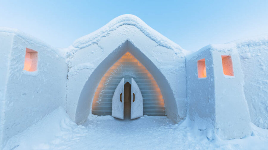 Arctic SnowHotel Ice Restaurant In Rovaniemi Visit Rovaniemi