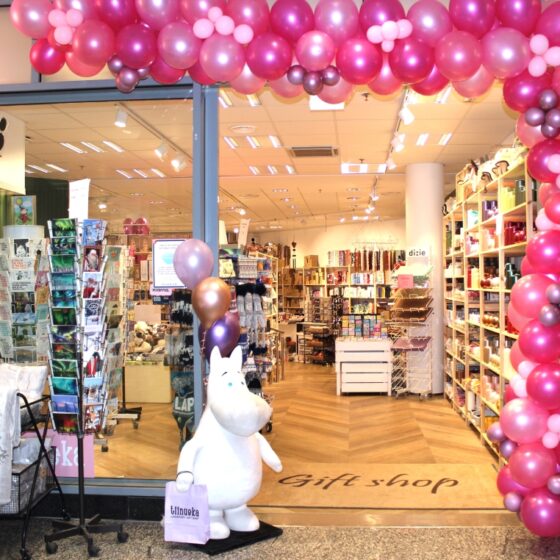 Gift Shop Tiinuska in Rovaniemi, Lapland, Finland