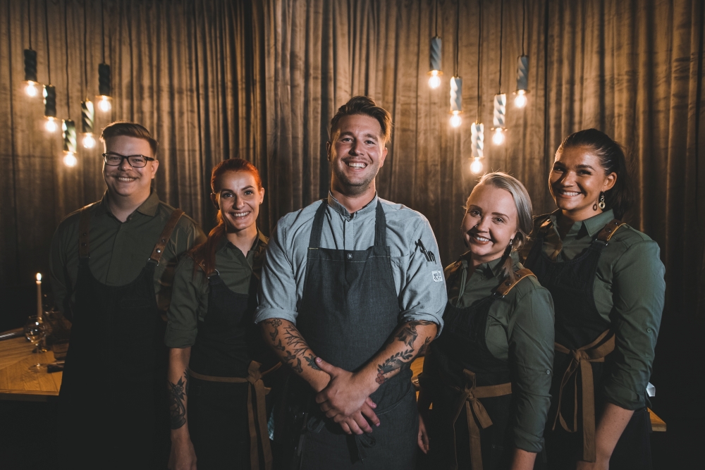Gustav Kitchen Bar staff, Rovaniemi, Lapland, Finland