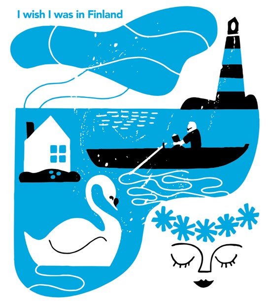 I wish I was in Finland lake_w_sanna mander Visit Finland