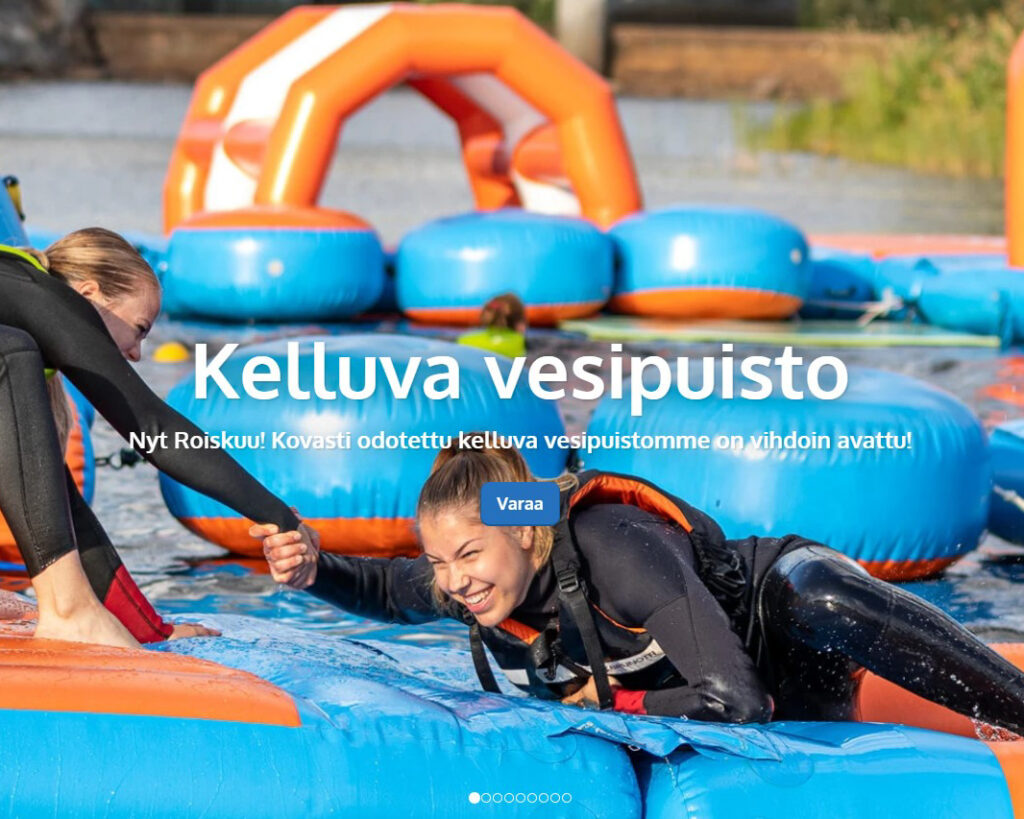 Kelluva Vesipuisto Roiske