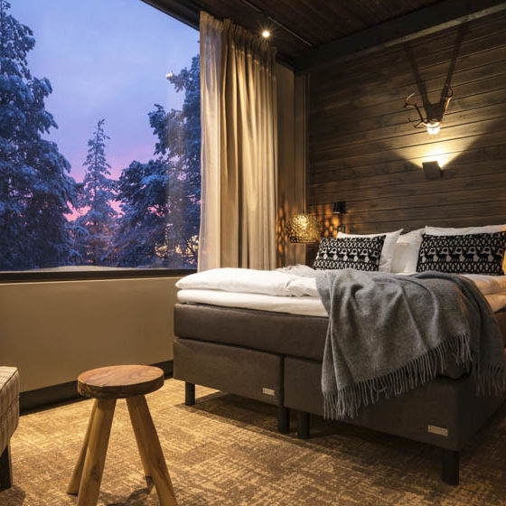 Lapland Hotels Sky Ounasvaara, Northern Comfort Double room, Rovaniemi, Lapland, Finland