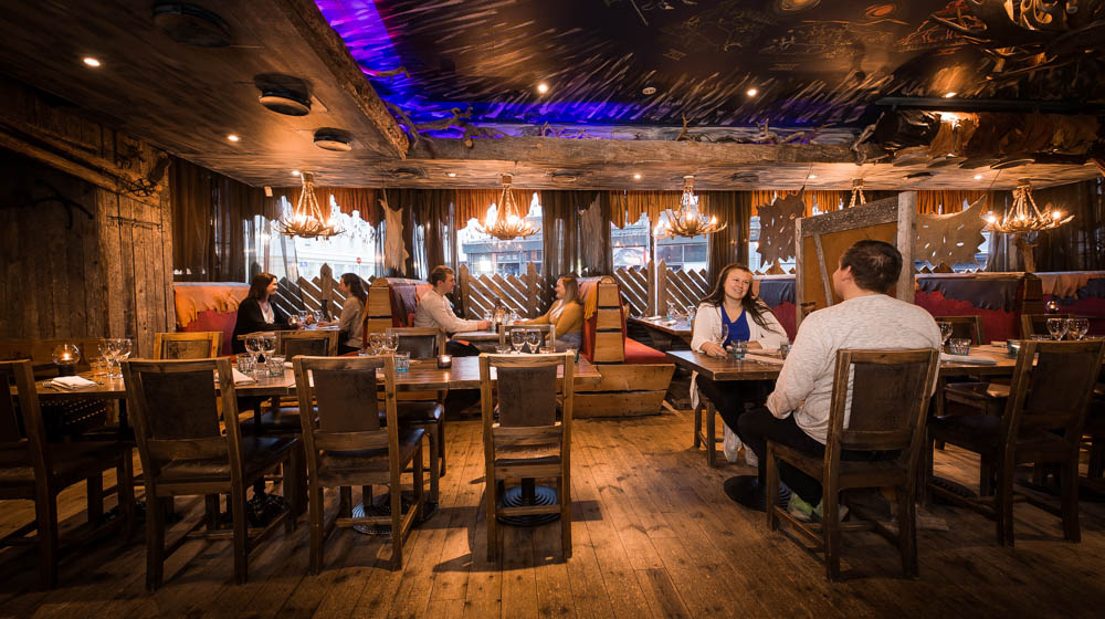 Lappish restaurant Nili, Rovaniemi, Lapland, Finland