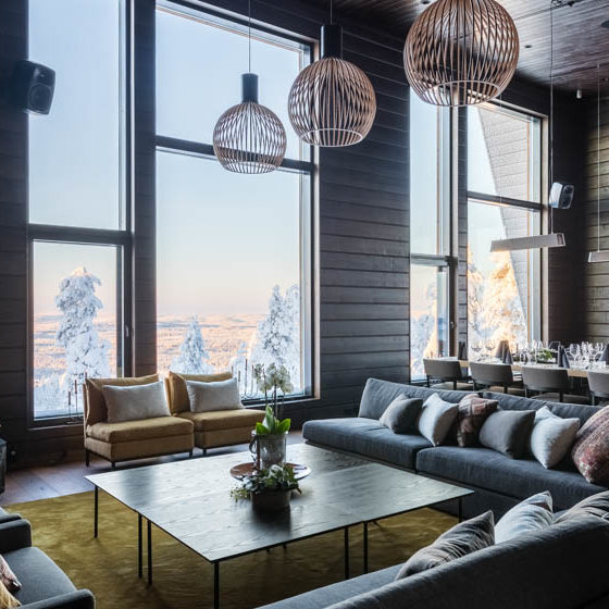 Luxury accommodation in Octola, Luxury Action, Rovaniemi, Lapland, Finland