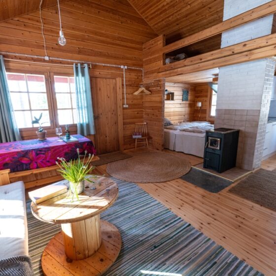 Metsa Kolo accommodation at Ranua, Lapland, Finland