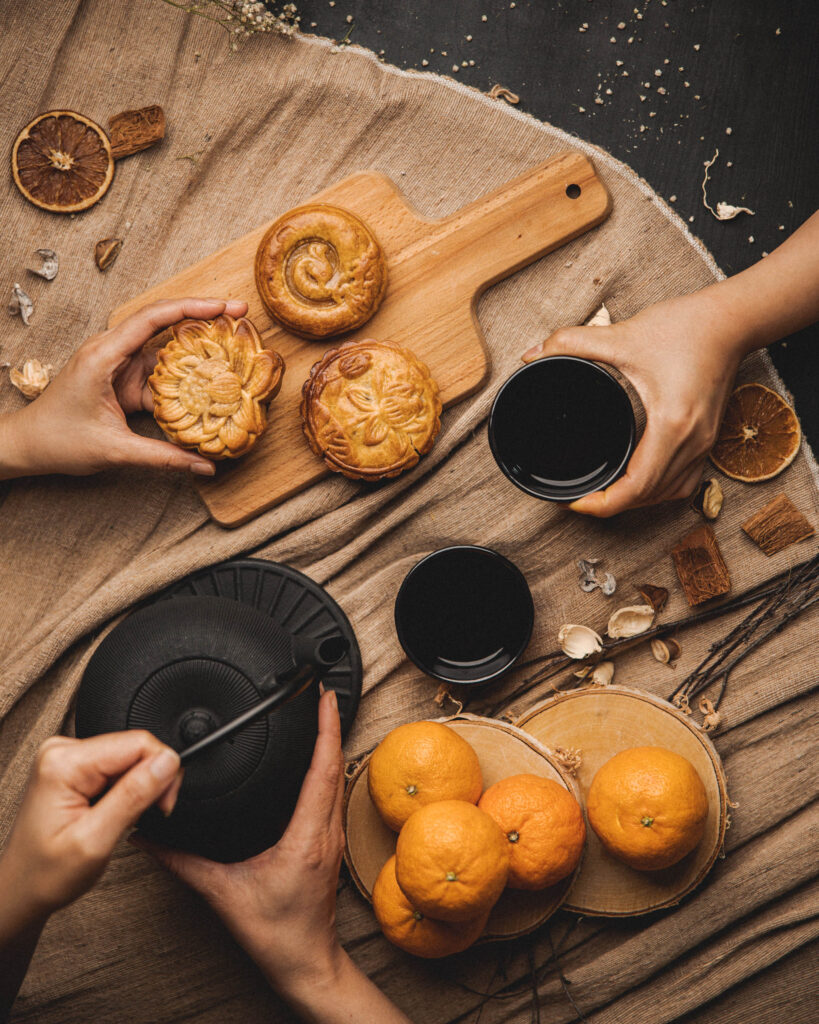 Moon cakes by Saigon Noodle Bar in Rovaniemi Lapland Finland