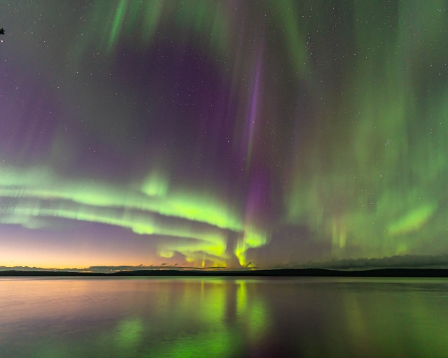 Northern lights photography tour autumn, Beyond Arctic, Rovaniemi, Lapland, Finland