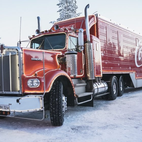 Coca-Cola joulurekka, Rovaniemi, Lappi
