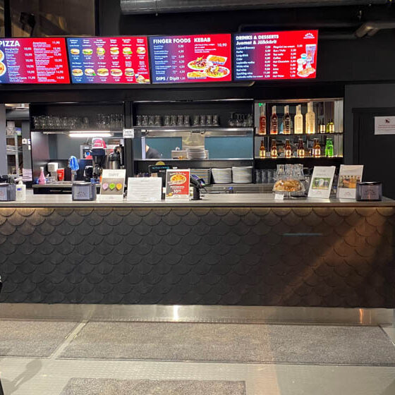 Restaurant Santas Pizza and Burger in Rovaniemi, Lapland, Finland