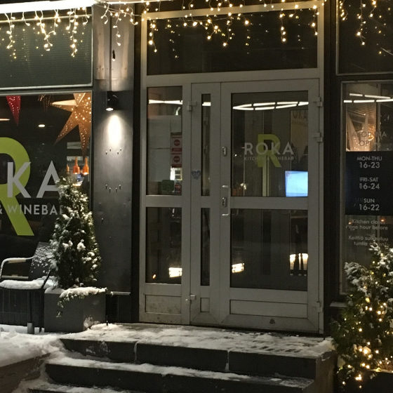 Roka Kitchen and Wine Bar in Rovaniemi, Lapland, Finland