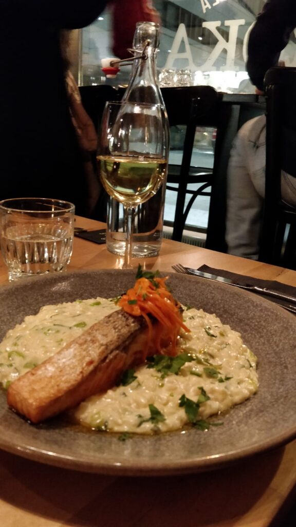Roka Street Bistro risotto pysty