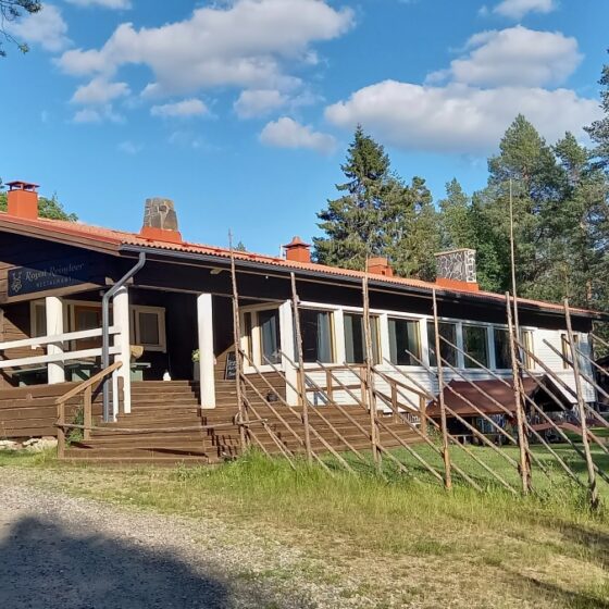 Royal Reindeer charter restaurant, Rovaniemi, Lapland, Finland