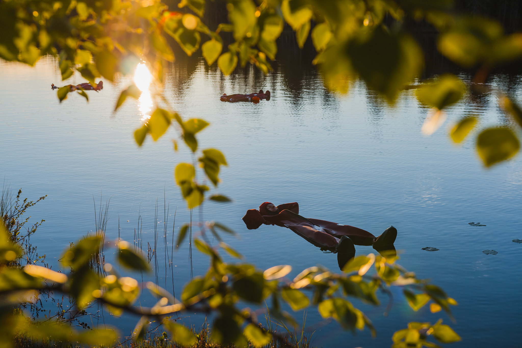 Safartica Lapland Summer floating under the Midnight Sun in Rovaniemi