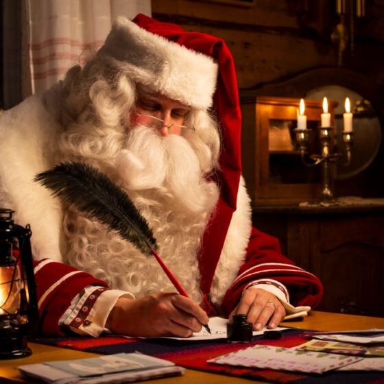 Santa Claus City Office in Rovaniemi, Lapland, Finland