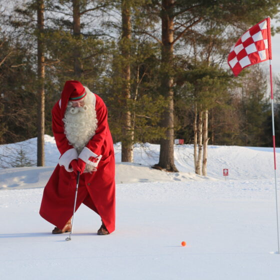 Santa Claus Golf Rovaniemi Lapland Finland