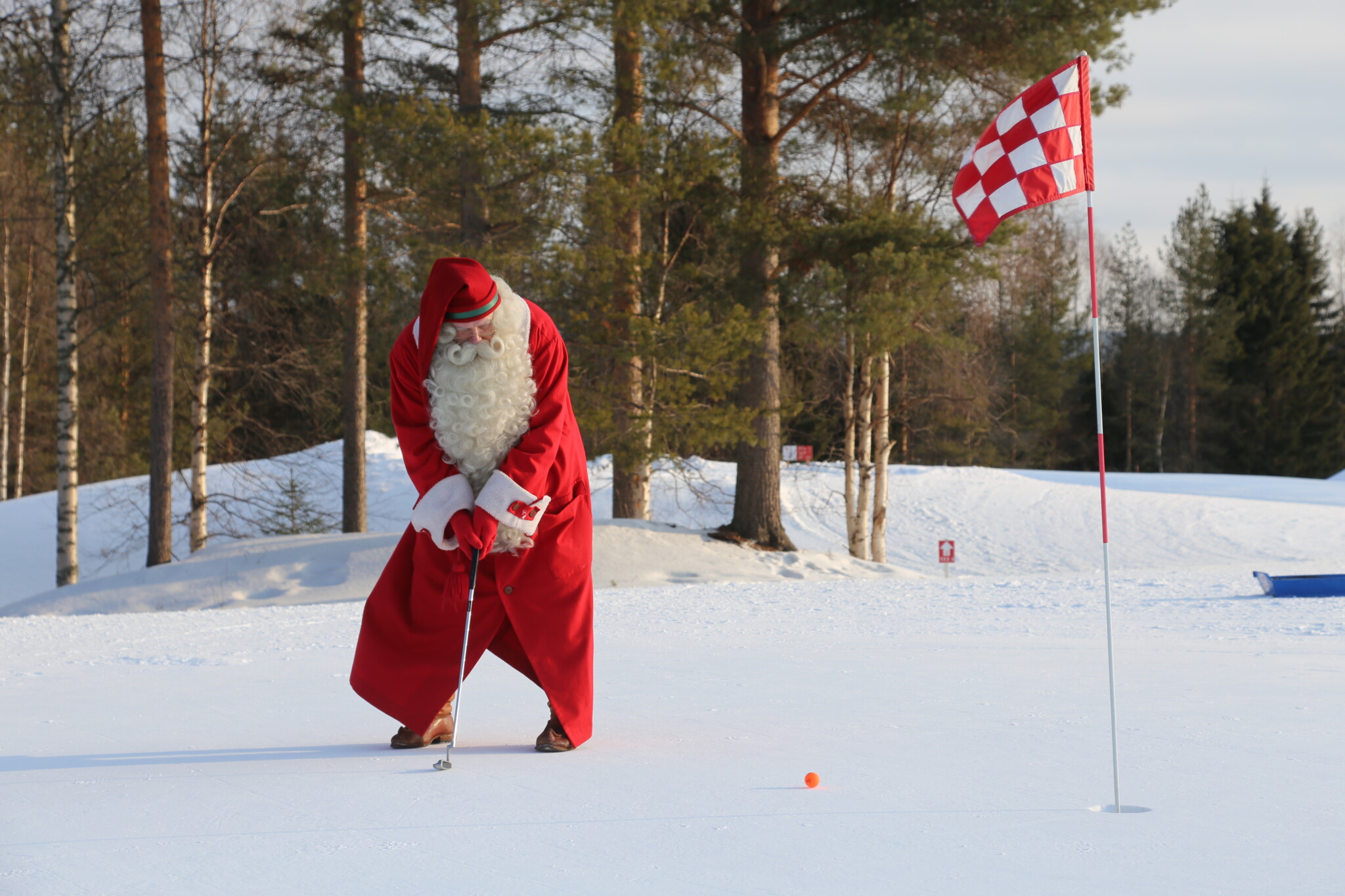 Santa Claus Golf Rovaniemi Lapland Finland