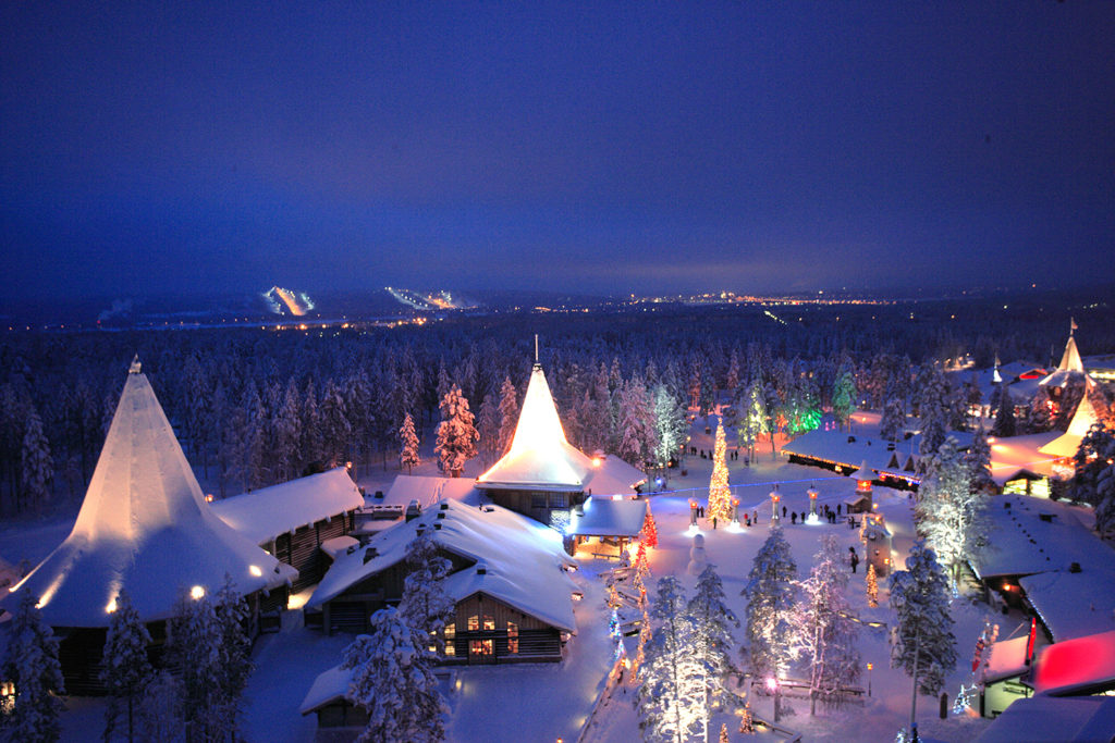 visit rovaniemi santa claus live