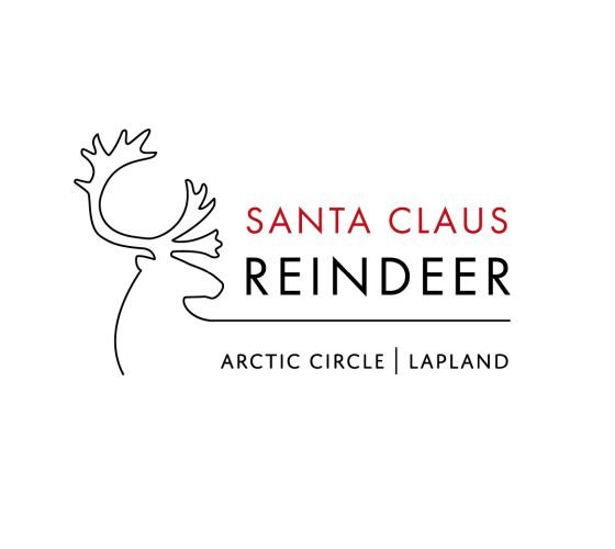 Santa Claus Reindeer in Rovaniemi Lapland Finland