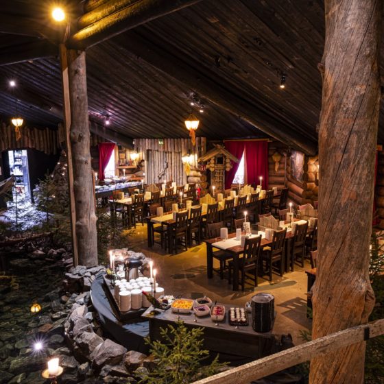 Santamus, restaurant, Rovaniemi, Arctic Circle, Lapland, Finland