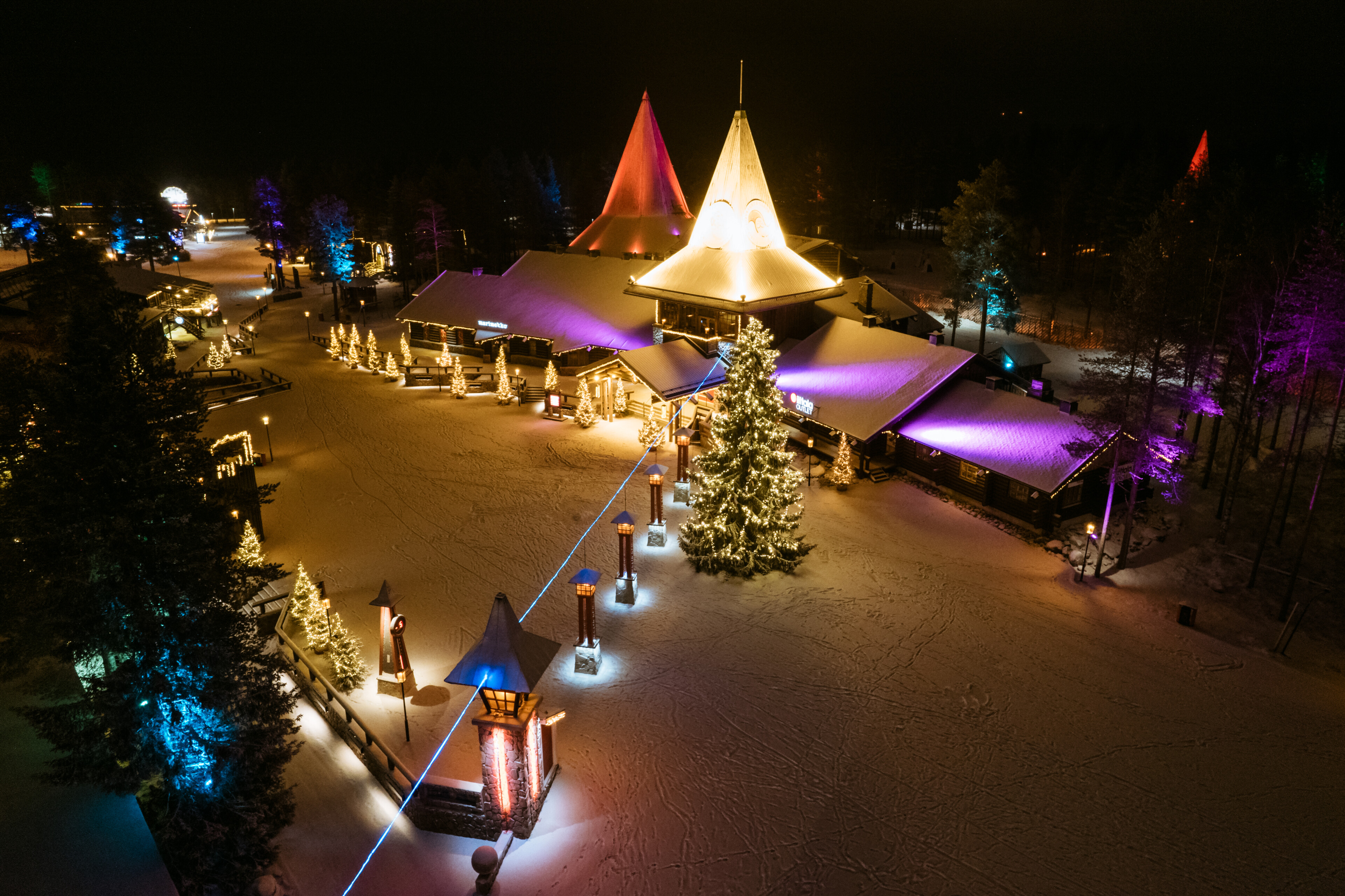 See the Northern Lights at the Santa Claus Village, Rovaniemi