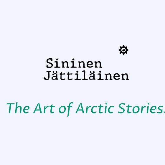 Sininen Jattilainen Publishing company, Rovaniemi, Lapland, Finland