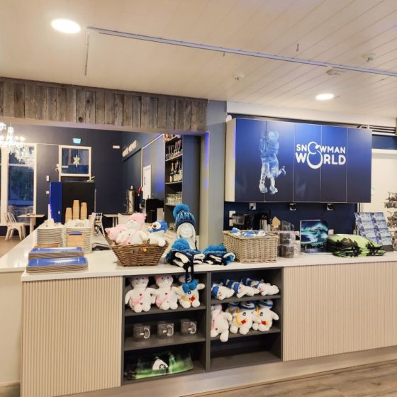 Snowman World, Cafe Ensilumi, Rovaniemi, Lapland, Finland