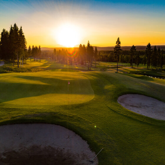 Santa Claus Golf Summer Rovaniemi Midnight Sun