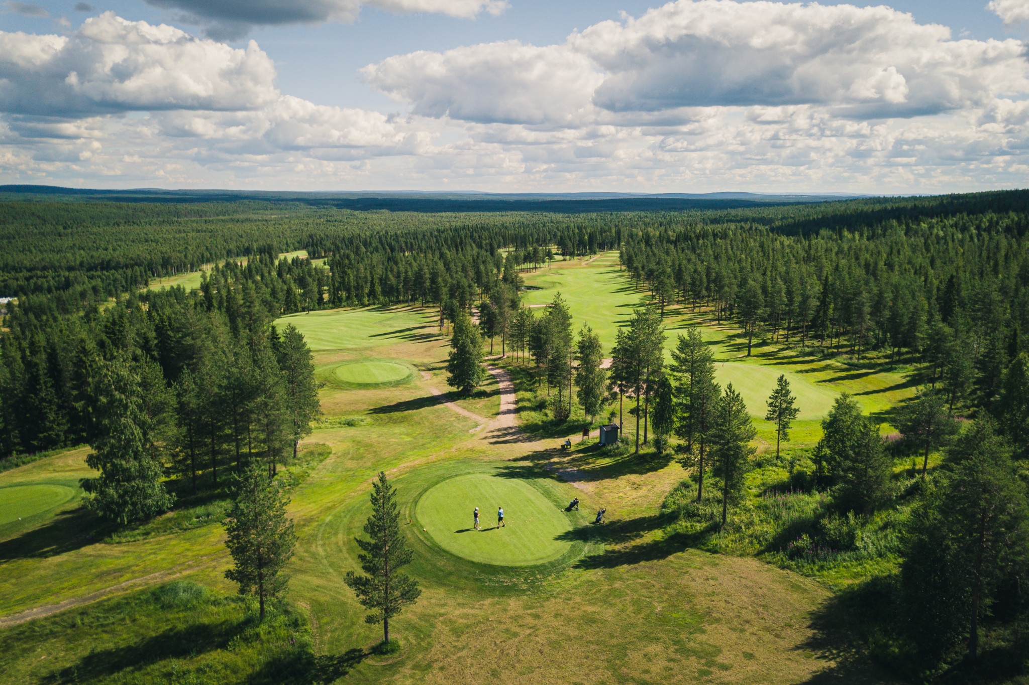 Santa Claus Golf Ylitä napapiiri golfaten Visit Rovaniemi