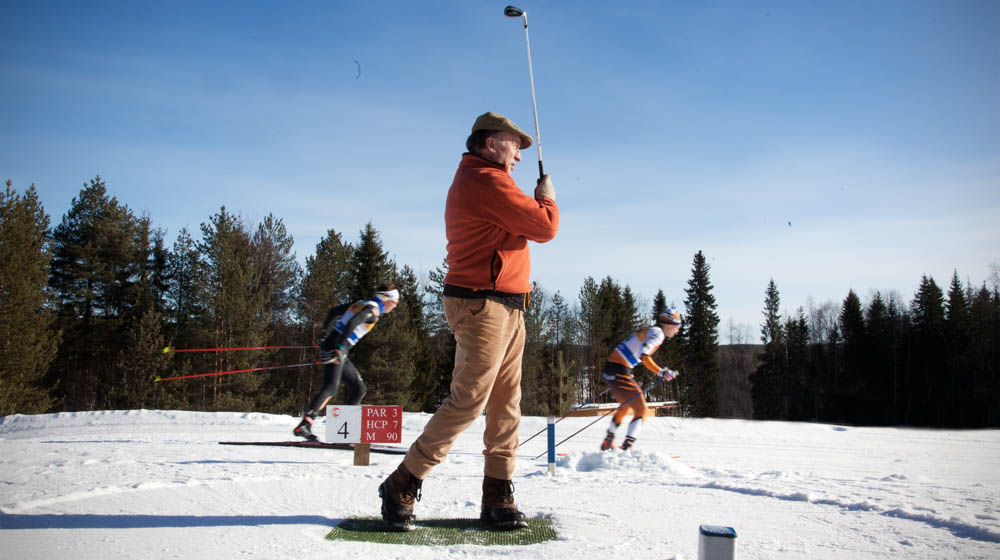 Winter Golf with Santa Claus Golf in Rovaniemi, Lapland, Finland