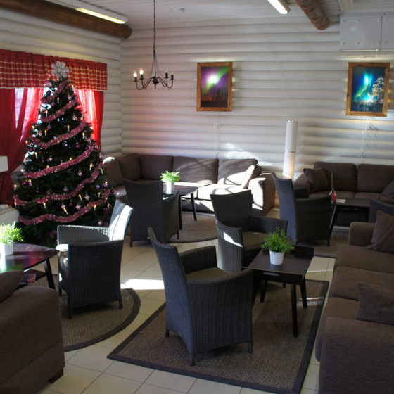 Christmas House Restaurant & Coffee Bar in Santa Claus Holiday Village