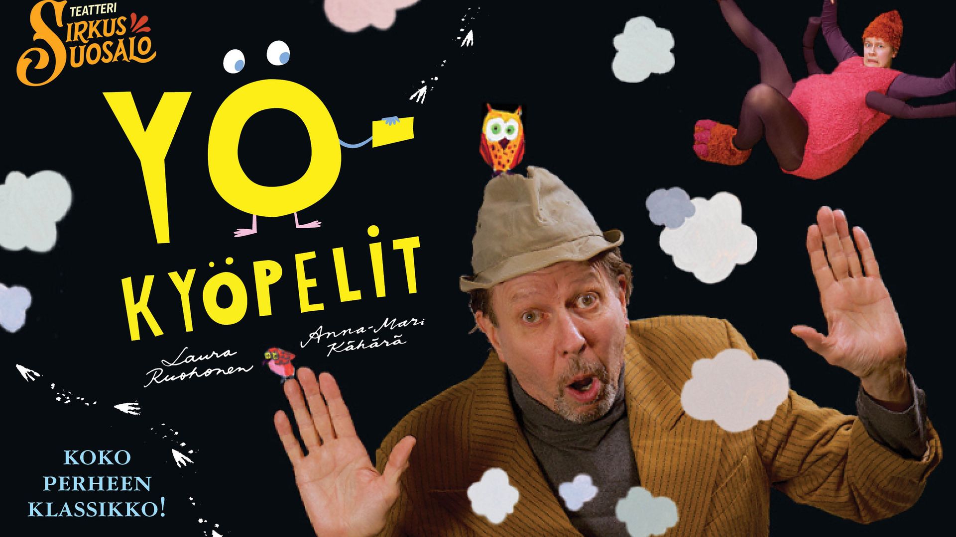 Yökyöpelit, graafinen