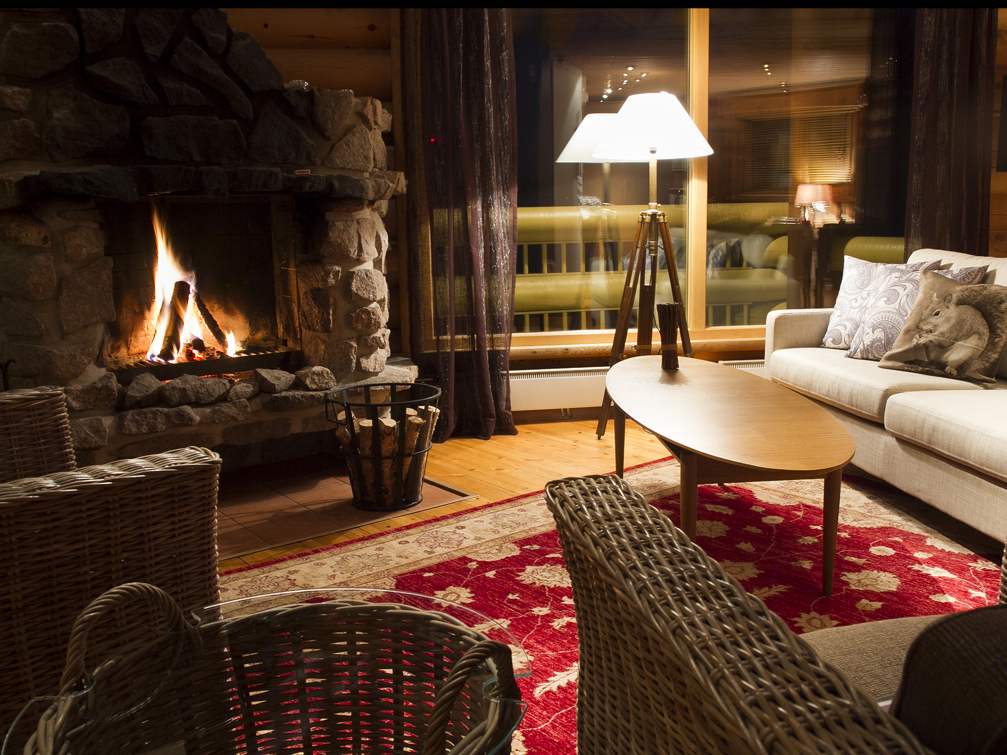 Lapland Hotels Ounasvaara Chalets in Rovaniemi, Lapland, Finland