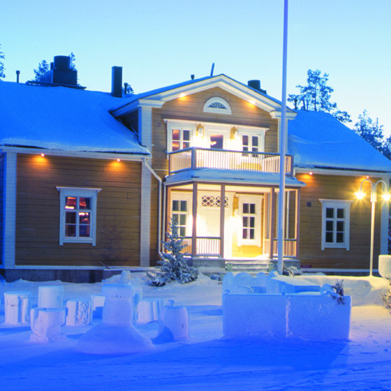 Restaurant Forest Manor in Rovaniemi, Lapland, Finland