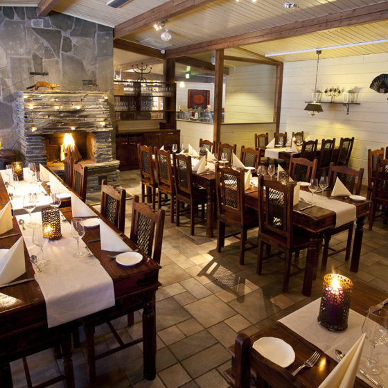 Restaurant Thulia in Lapland Hotels Ounasvaara Chalets in Rovaniemi, Lapland, Finland