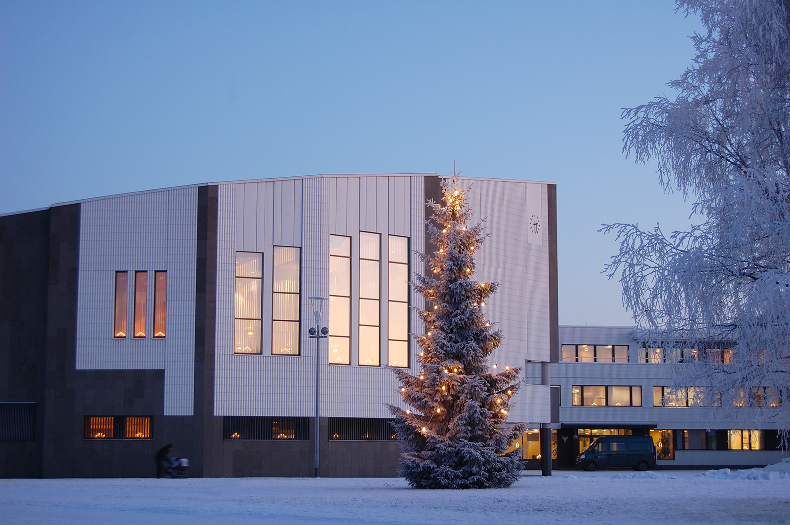 Rovaniemi Town Hall designed by Alvar Aalto